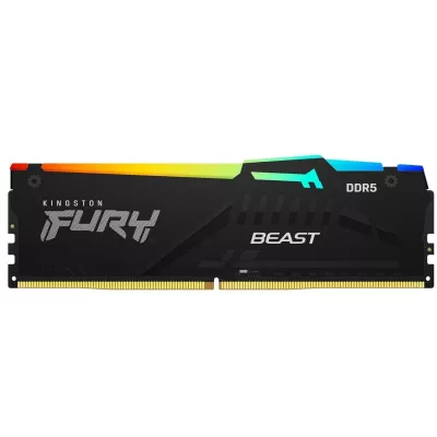 Пам'ять ПК Kingston DDR5 32GB 5600 FURY Beast RGB