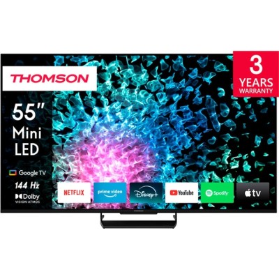 Телевізор Thomson Google TV 55" MiniLED UHD 55MG7C15