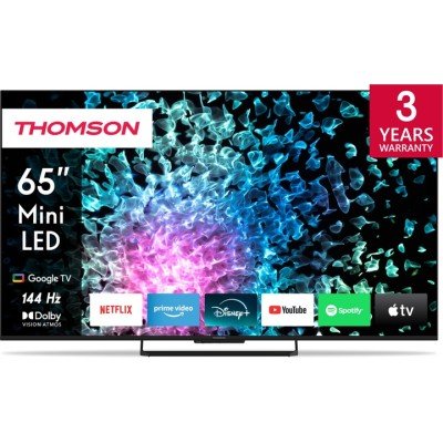 Телевізор Thomson Google TV 65" MiniLED UHD 65MG7C15
