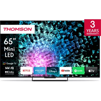 Телевізор Thomson Google TV 65" MiniLED UHD 65MG7C15