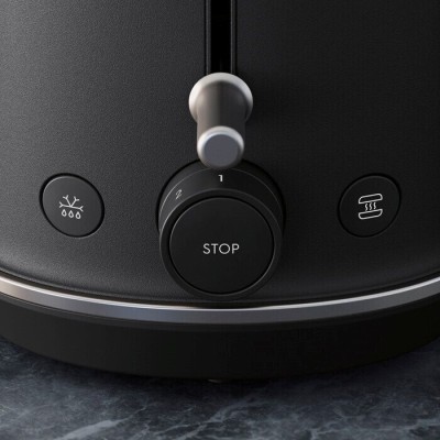 Тостер Electrolux 980Вт, метал, чорний (E7T1-6BP)