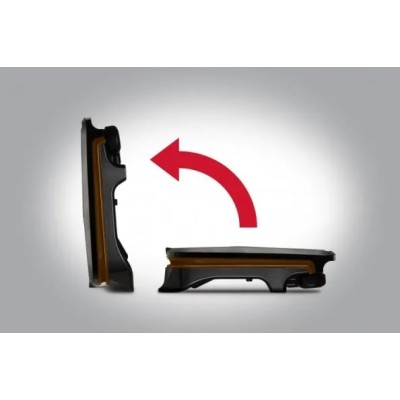 Гриль George Foreman притискний Fit Grill Copper Medium 1630Вт, темп. режимів-1, пластик, чорний (25811-56)