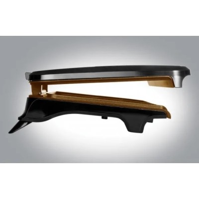 Гриль George Foreman притискний Fit Grill Copper Medium 1630Вт, темп. режимів-1, пластик, чорний (25811-56)