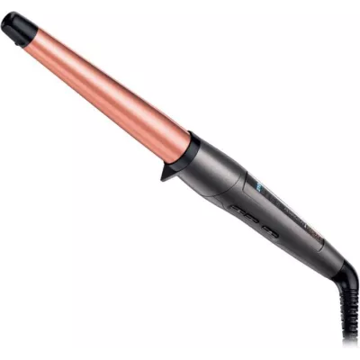 Плойка Remington Keratin Protect, конусна, 48Вт, темп.режимів-5, D-19-28mm, 150-210С, кераміка, сріблястий (CI83V6)