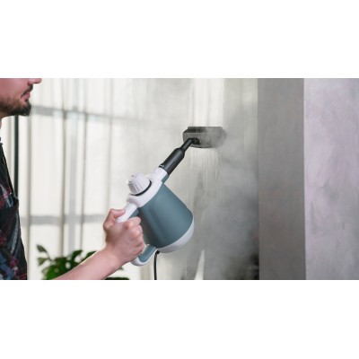 Пароочисник Ardesto, 1200Вт, 400мл, 3.5Бар, білий+ синій (STC-C1200W3-5)