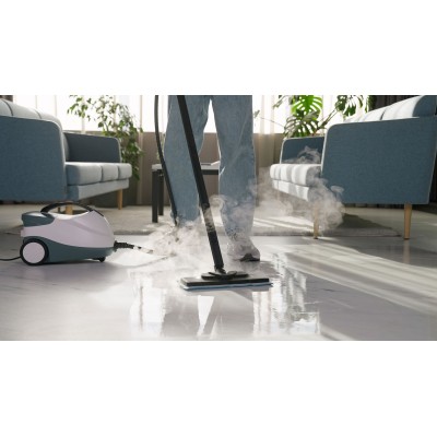 Пароочисник Ardesto, 2000Вт, 1500мл, 4Бар, білий+ синій (STC-C2000W4-0)