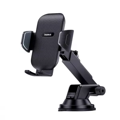 Автомобiльний тримач Baseus UltraControl Go Series Clamp-Type (Suction Cup Version) (C40361600111-00) black