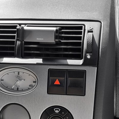 Автомобільний тримач Baseus Steel Cannon Air Outlet Car Mount (SUGP-01) black