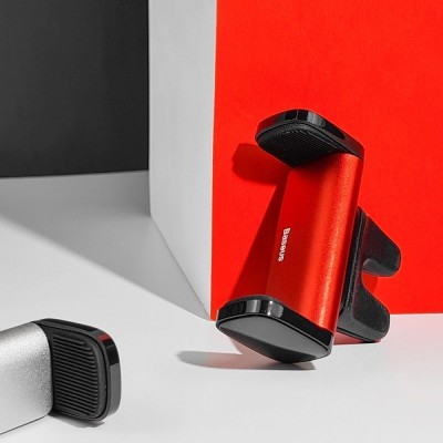 Автомобільний тримач Baseus Steel Cannon Air Outlet Car Mount (SUGP-01) black