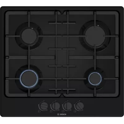 Варильна поверхня Bosch газова, 60см, чавун, чорний