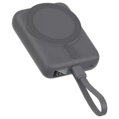 Зовнішній MagSafe Акумулятор Proove 10000mAh 22.5W Neutron (PBNE22022203) gray