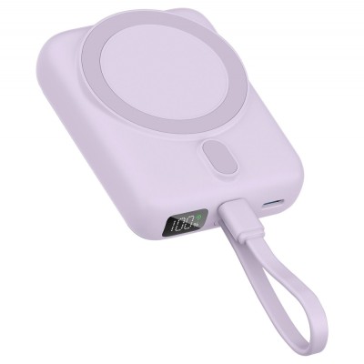 Зовнішній MagSafe Акумулятор Proove 10000mAh 22.5W Neutron (PBNE22022209) purple