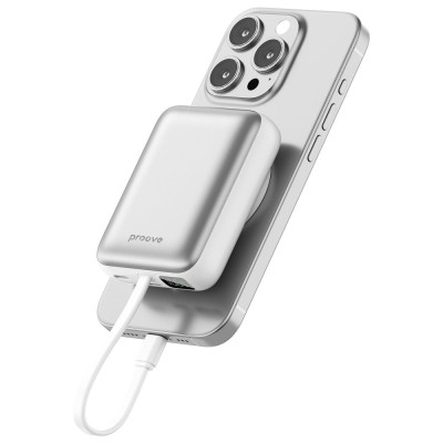 Зовнішній MagSafe Акумулятор Proove 10000mAh 22.5W Neutron (PBNE22022209) purple