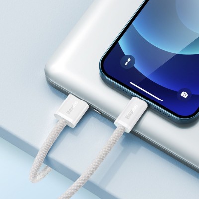 Кабель Baseus Dynamic Series Fast Charging Lightning 2.4A (1m) (CALD000403) blue