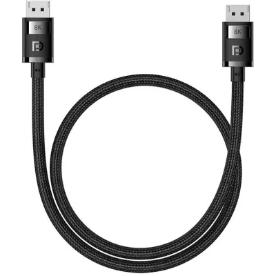 Кабель Baseus High Definition Series DP 8K to DP 8K (1,5m) (B00633706111-01) black