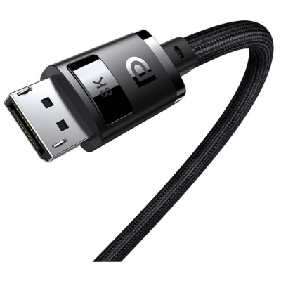 Кабель Baseus High Definition Series DP 8K to DP 8K (1,5m) (B00633706111-01) black