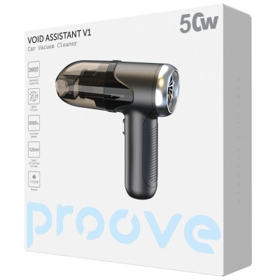 Портативний Пилосос Proove Void Assistant V1 (5000pa) (PAVS15001201) black