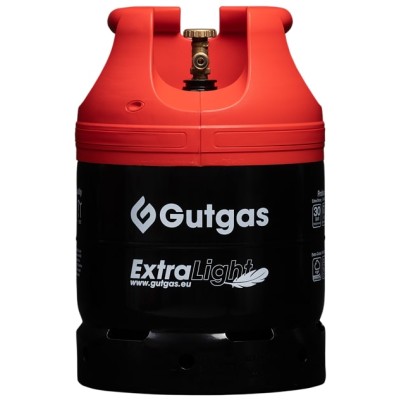 Балон газовий сталевий Gutgas Ragasco ExtraLight XLT-19.9, 19.9л, 30бар, вентиль KLF, 6.5кг
