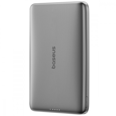 Зовнішній MagSafe Акумулятор Baseus 10000mAh 27W PicoGo Ultra-Slim Qi2 (E0027200) Gray