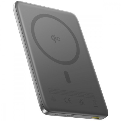 Зовнішній MagSafe Акумулятор Baseus 10000mAh 27W PicoGo Ultra-Slim Qi2 (E0027200) Gray