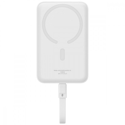 Зовнішній MagSafe Акумулятор Baseus 10000mAh 30W Magnetic Mini Type-C Edition (P1002210B223-00) Stellar White