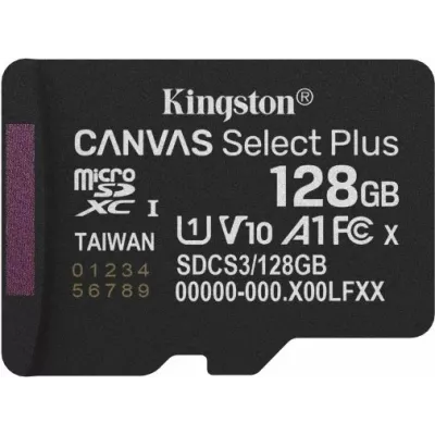 Карта пам’яті MICRO SDXC 128GB UHS-I W/ADAPTER SDCS3/128GB KINGSTON