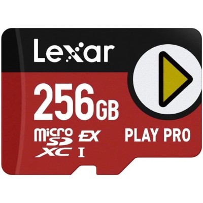 Карта пам’яті MICRO SDXC 256GB UHS-I PLAY LMSXPS0256G-BNNNG LEXAR