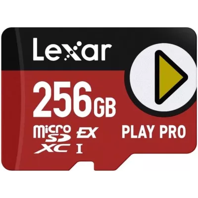 Карта пам’яті MICRO SDXC 256GB UHS-I PLAY LMSXPS0256G-BNNNG LEXAR