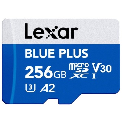 Карта пам’яті MICRO SDXC 256GB UHS-I W/A LMSBLPL256G-BNANG LEXAR