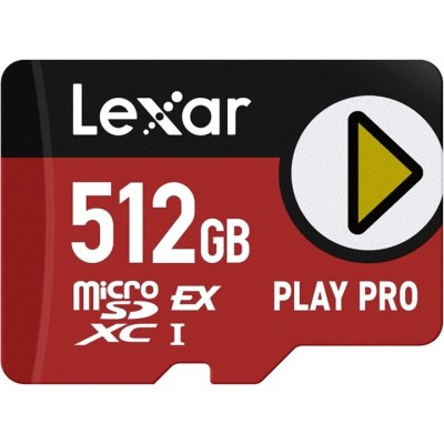 Карта пам’яті MICRO SDXC 512GB UHS-I PLAY LMSXPS0512G-BNNNG LEXAR