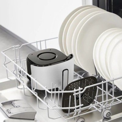 Мультипіч Tefal EasyFry Compact, 1300Вт, чаша-3л, сенсорне керув., 10 програм, пластик, білий (EY145A10)