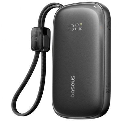Портативна Батарея Baseus 10000mAh 22.5W EnerFill Qpow 3 Ultra (E0027L00) Black