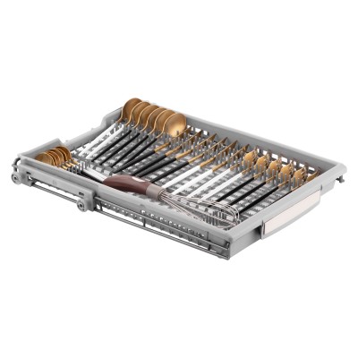 Посудомийна машина ARDESTO вбудовувана, 10компл., А++, 45см, дисплей, 3й кошик, білий (DWMB-V4573)