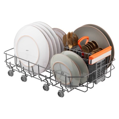 Посудомийна машина ARDESTO вбудовувана, 10компл., А++, 45см, дисплей, 3й кошик, білий (DWMB-V4573)