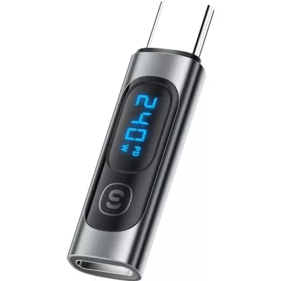 Адаптер ESSAGER digital Display Adapter (Type-C Female To Type-C Male) EZJTT-TX0G-P