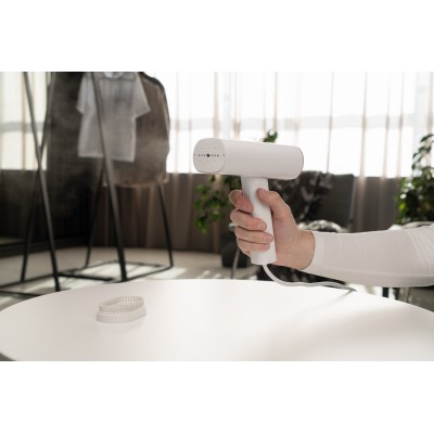 Відпарювач Ardesto ручний SI-S1200W, 1200Вт, 120мл, постійна пара - 22гр, складана ручка, керам. підошва, білий