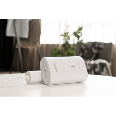 Відпарювач Ardesto ручний SI-S1200W, 1200Вт, 120мл, постійна пара - 22гр, складана ручка, керам. підошва, білий