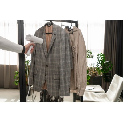 Відпарювач Ardesto ручний SI-S1200W, 1200Вт, 120мл, постійна пара - 22гр, складана ручка, керам. підошва, білий