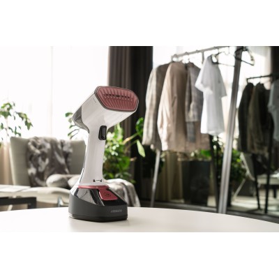 Відпарювач Ardesto ручний SI-S1400, 1400Вт, 280мл, паровий удар, постійна пара - 22гр, керам. підошва, біло-чорний