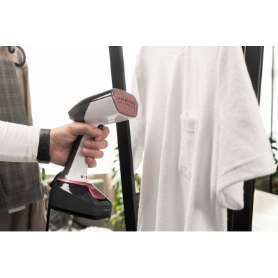 Відпарювач Ardesto ручний SI-S1400, 1400Вт, 280мл, паровий удар, постійна пара - 22гр, керам. підошва, біло-чорний