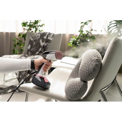 Відпарювач Ardesto ручний SI-S1400, 1400Вт, 280мл, паровий удар, постійна пара - 22гр, керам. підошва, біло-чорний