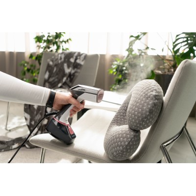 Відпарювач Ardesto ручний SI-S1400, 1400Вт, 280мл, паровий удар, постійна пара - 22гр, керам. підошва, біло-чорний