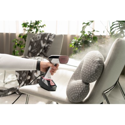 Відпарювач Ardesto ручний SI-S1400, 1400Вт, 280мл, паровий удар, постійна пара - 22гр, керам. підошва, біло-чорний