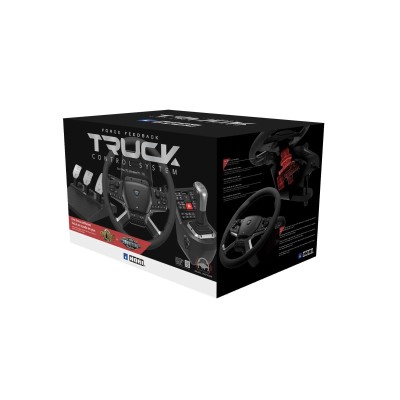 Кермо і педалі HORI Force Feedback Truck Control System для ПК