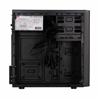 Корпус 2E Basis RD8603U-400 з БЖ 2E ATX400W, 1xUSB3.0, 2xUSB2.0, VGA 320мм, mATX, чорний (2E-RD8603U-400)