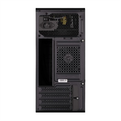 Корпус 2E Credo V200B-400 з БЖ 2E ATX400, 2xUSB3.0, 1x80мм, VGA 250мм, mATX, чорний (2E-V200B-400)