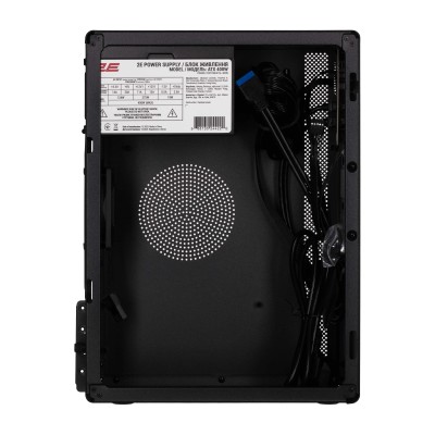 Корпус 2E Credo V200B-400 з БЖ 2E ATX400, 2xUSB3.0, 1x80мм, VGA 250мм, mATX, чорний (2E-V200B-400)