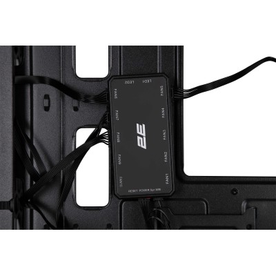 Корпус 2E GAMING Virtus Neo G3301N без БЖ 2xUSB3.0, 1xUSB2.0, 3x140мм ARGB, 1x120мм ARGB, VGA 340мм, LCS ready, контролер з пуль