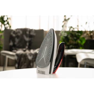 Праска Ardesto дорожня TI-S1200, 1000Вт, 70мл, паровий удар, постійна пара - 15гр, керам. підошва, біло-червоний