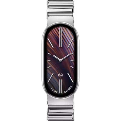 Ремінець Xiaomi до Band 10 Asymmetrical Metal Strap Срібний BHR07YHGL